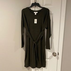 Motherhood Maternity Tie-Front Dress